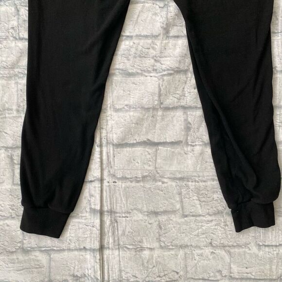 Super Dry Studio women M pull on jogger sweatpants w/elastic waist black - Picture 7 of 10